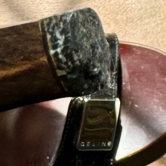 Vintage Celine black and brown heeled leather Mules - Picture 14 of 14